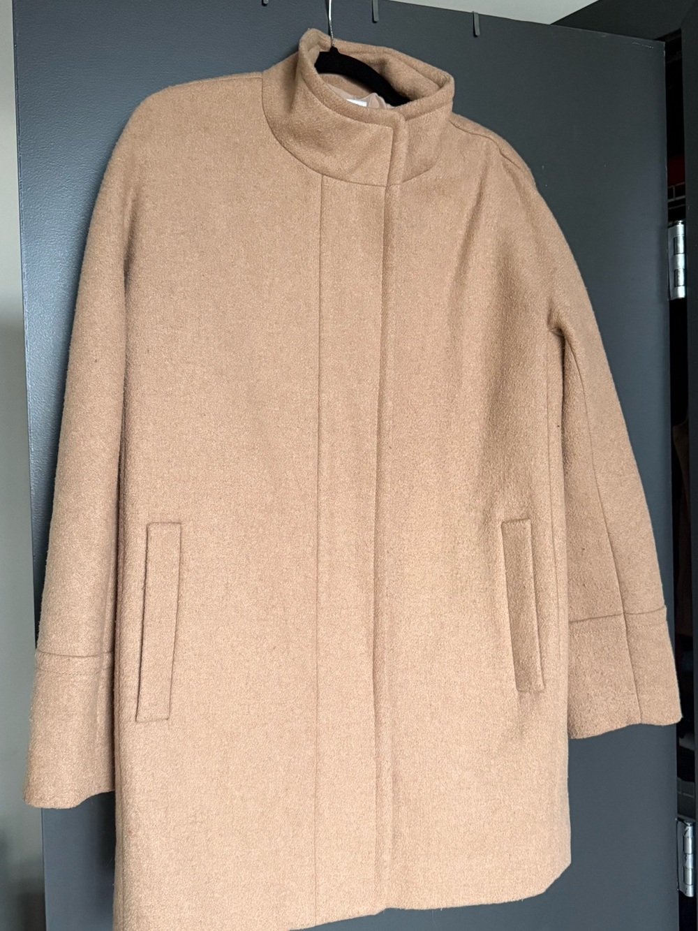 J. Crew Camel Peacoat